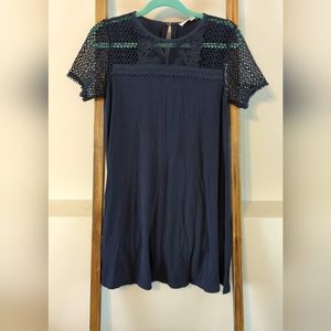 Loft Crochet Mini Dress